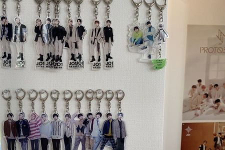 長山さんのグッズの一部（写真：長山さん提供／東洋経済オンライン）