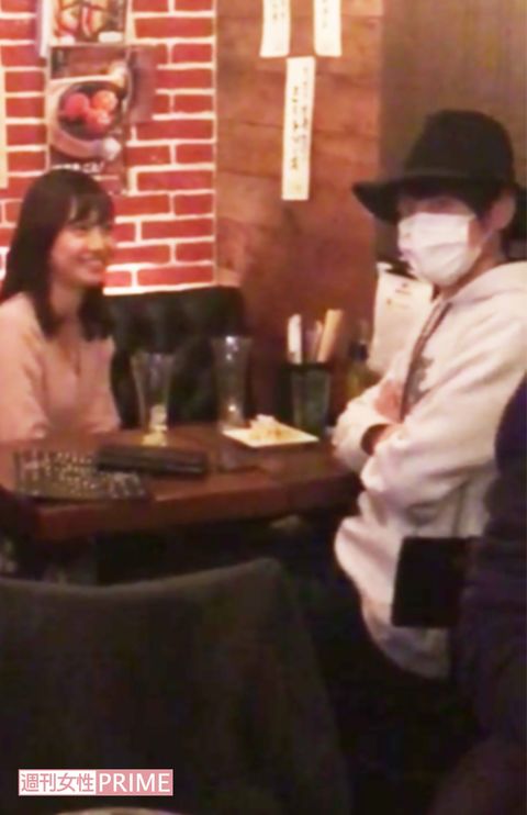 密会中のふたり