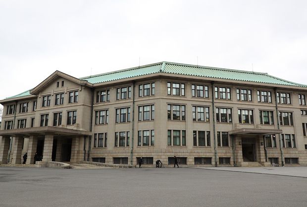 宮内庁庁舎。圭さんは「借金トラブル」についての説明をしたのか