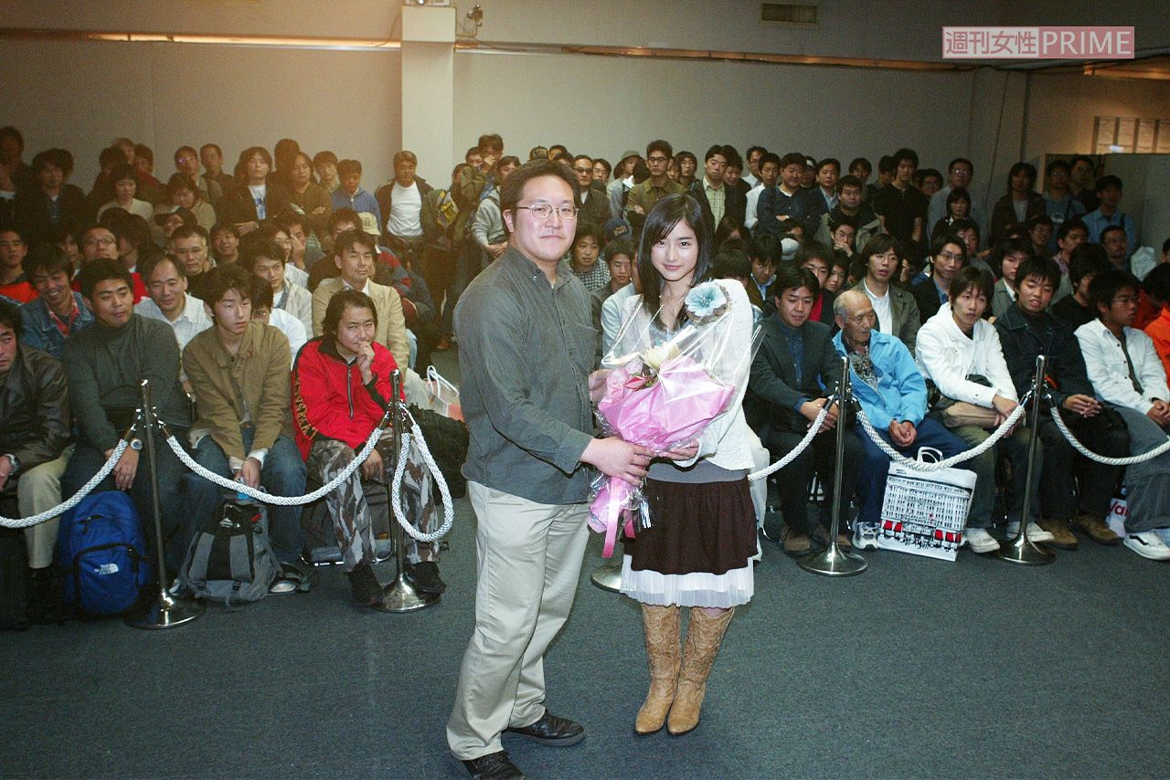 石原さとみファンイベントにて（2004年）