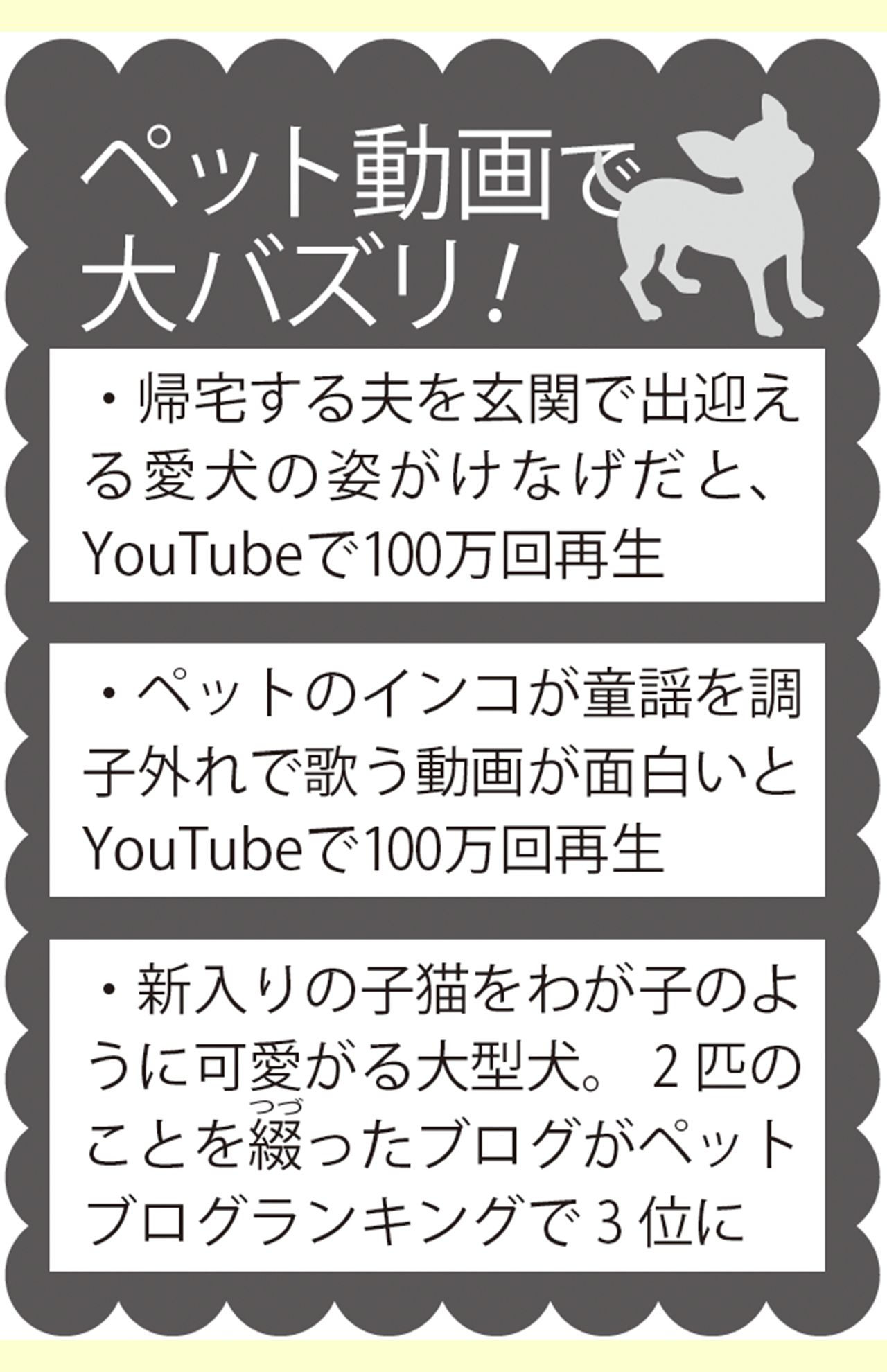 ペット動画で大バズり！