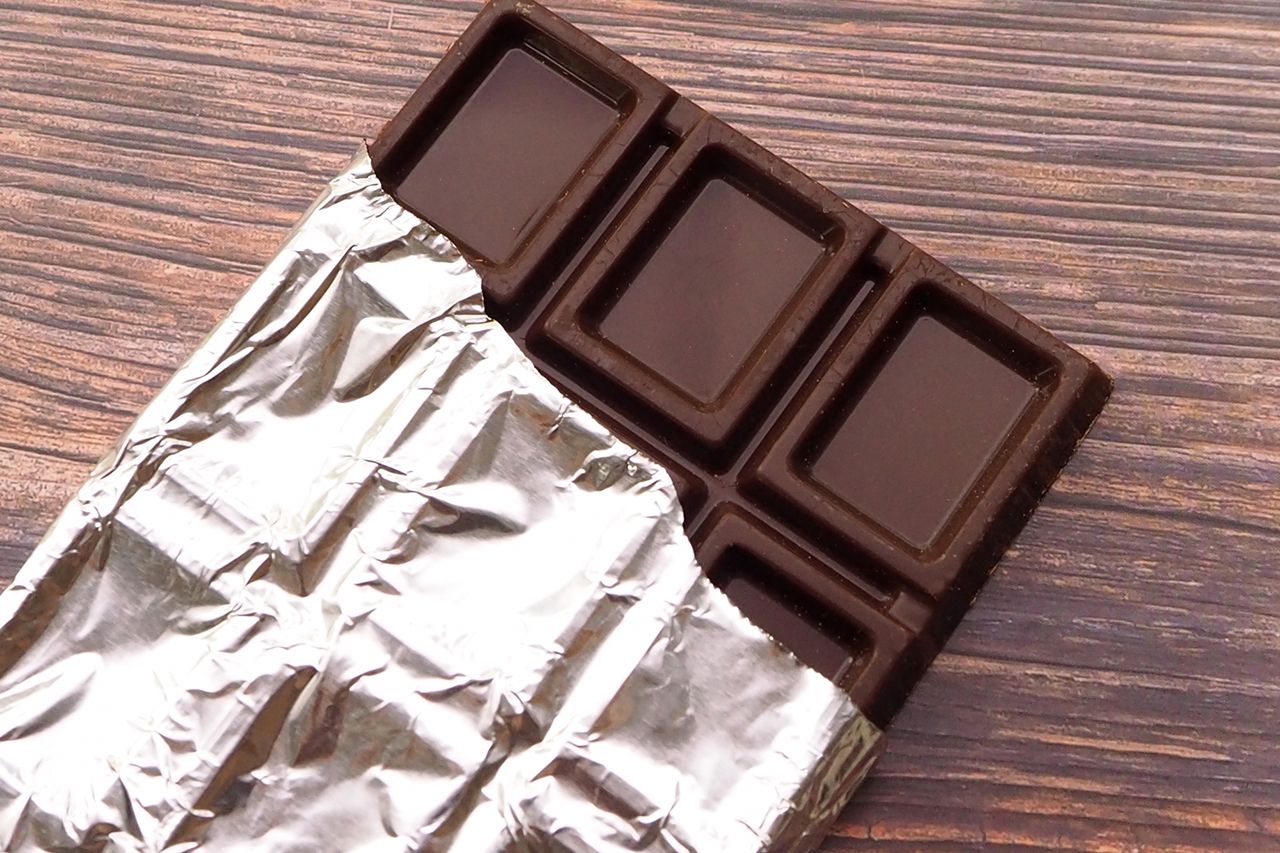 最近のチョコレートのトレンドは、カカオの殻をパッケージに利用するなど、SDGsを意識した商品だそう