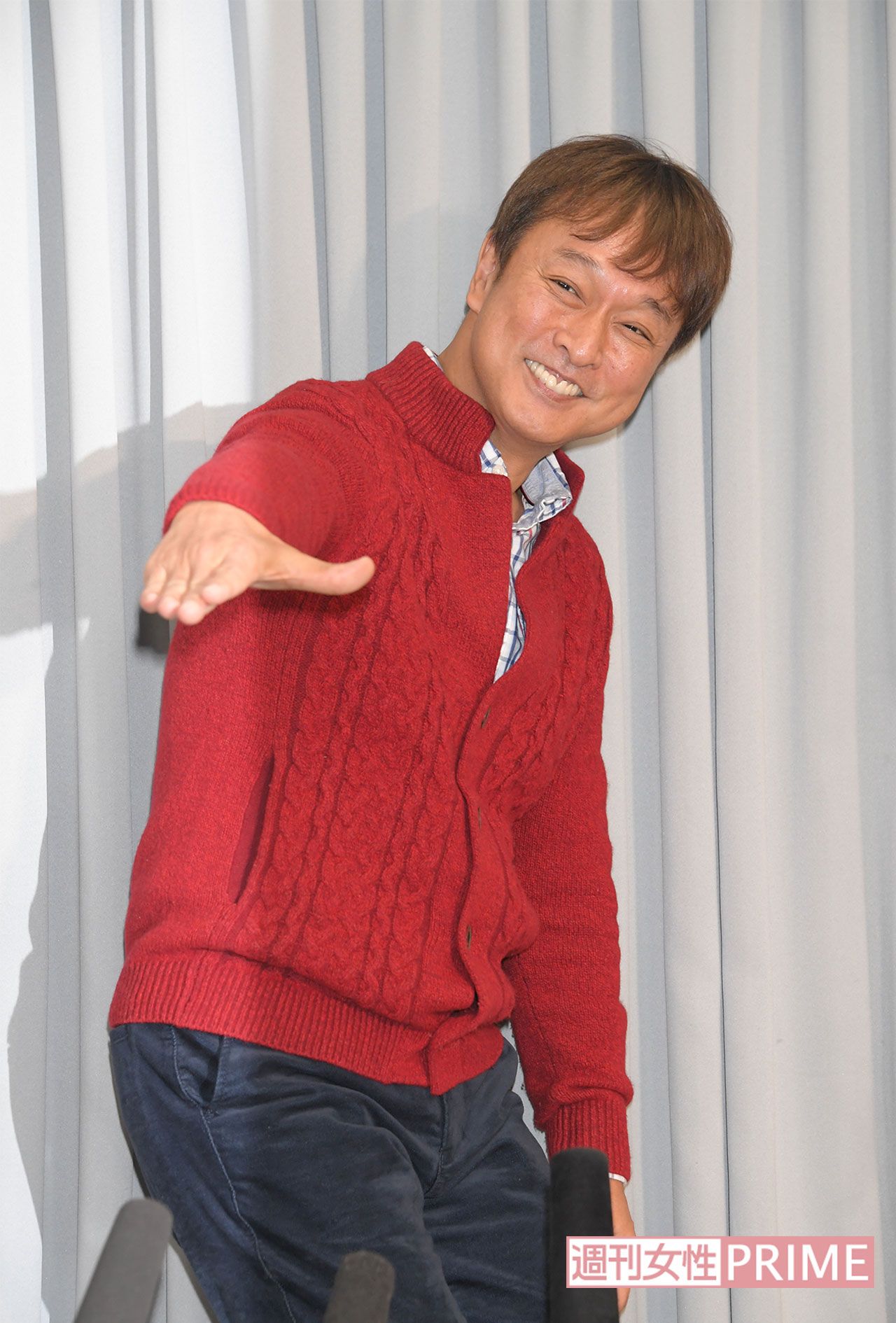 妻・藤吉久美子の不倫報道後の太川陽介の会見（2017年12月）