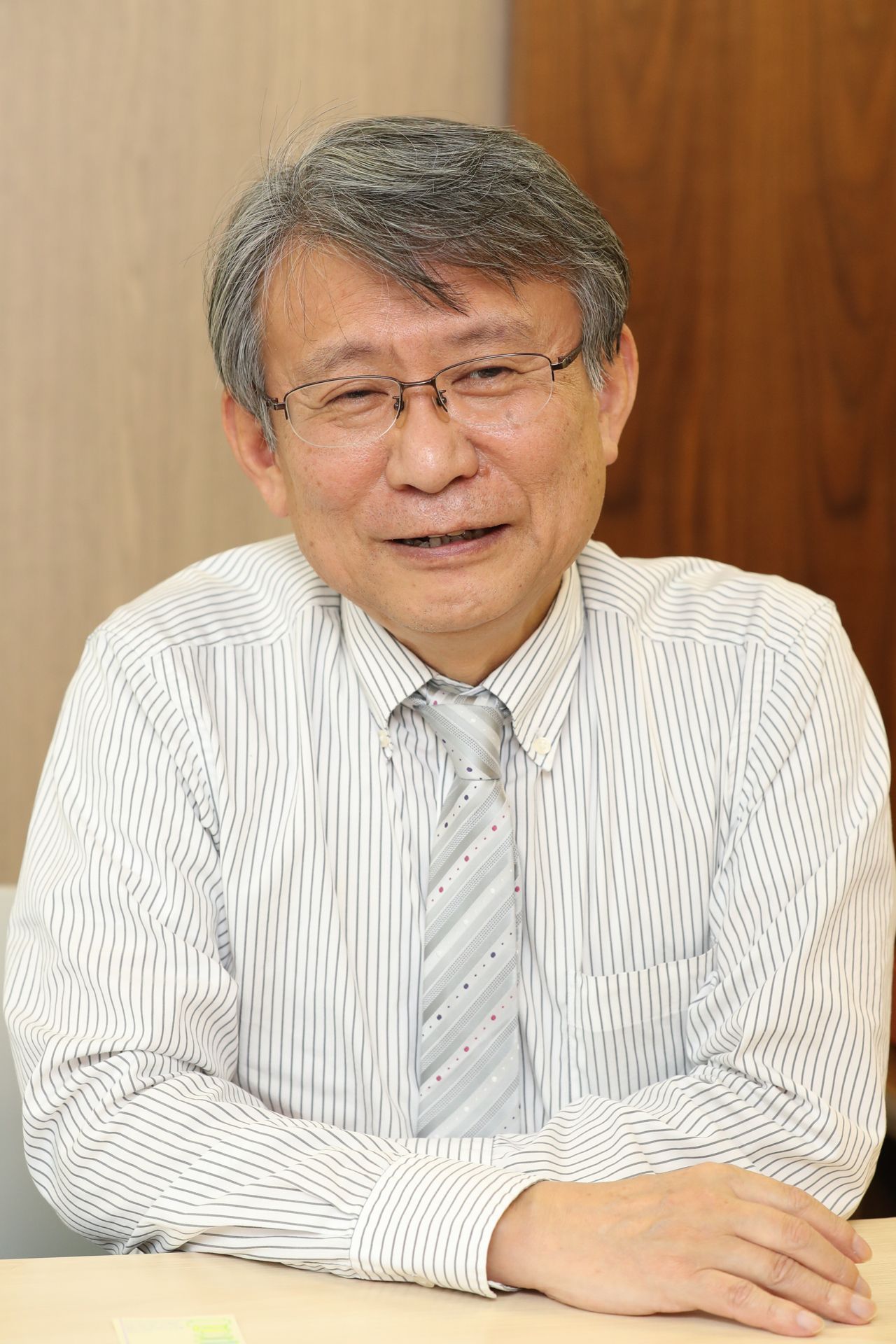 川村さん「会長は切り替えの早い人」　撮影／吉岡竜紀