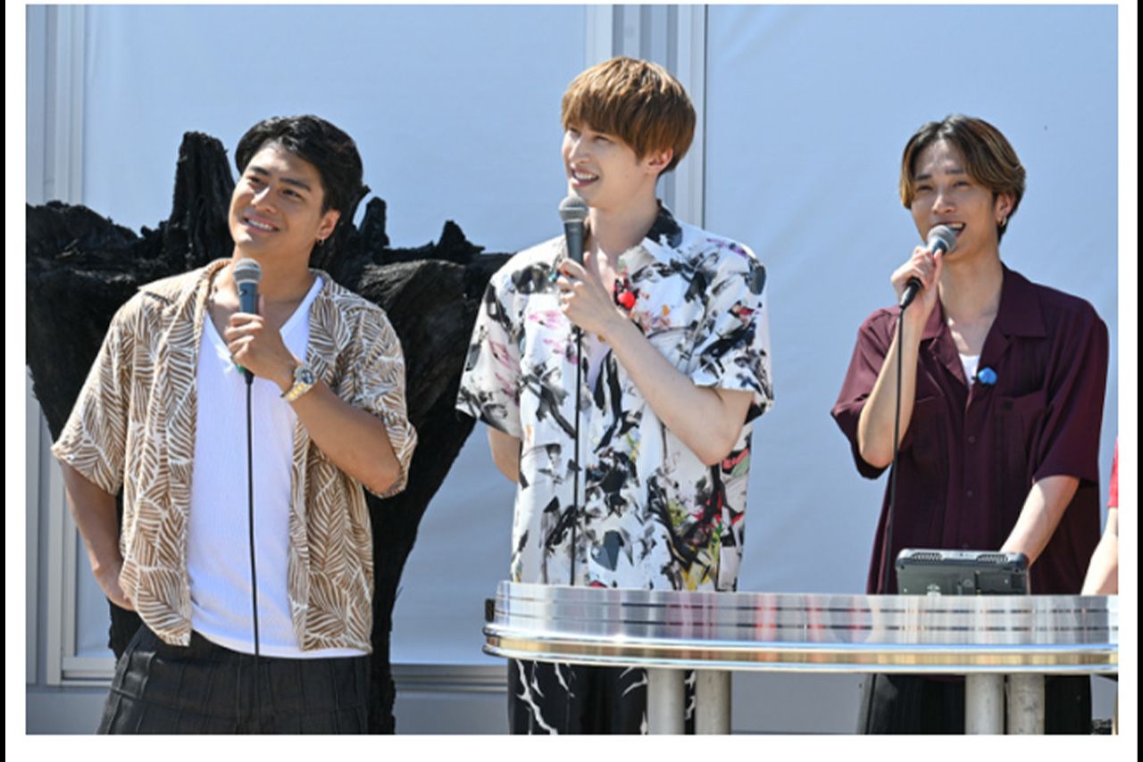 番組内では高校生の本気の姿にSixTONESのメンバーが感動する様子も映った（公式HPより）