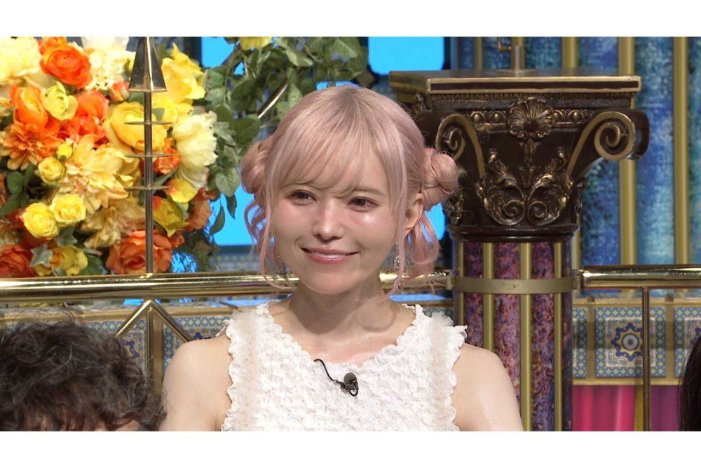 2024年9月17日に放送された『踊る！さんま御殿!!』に出演した益若つばさ（番組公式Xより）