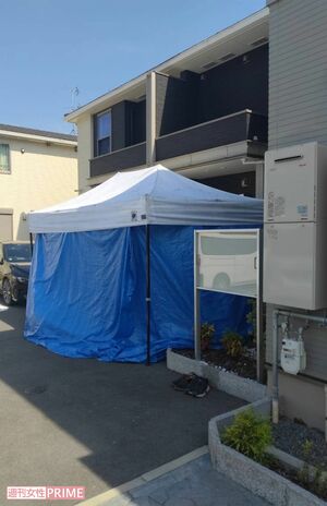 山中元稀容疑者が立花花華さんを殴って殺害した事件現場のアパート。木造の割に防音がしっかりしているという