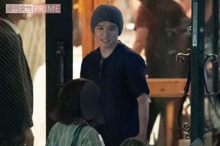 談笑中の風間俊介