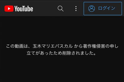 マリエの告発動画は本人と思しきアカウントから削除要請をされ……