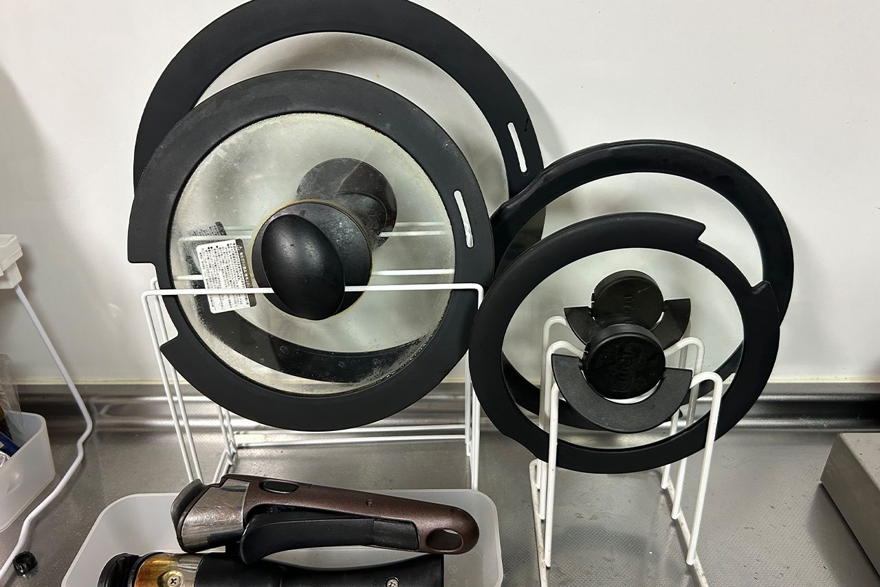 取っ手をしっかり支えてくれる