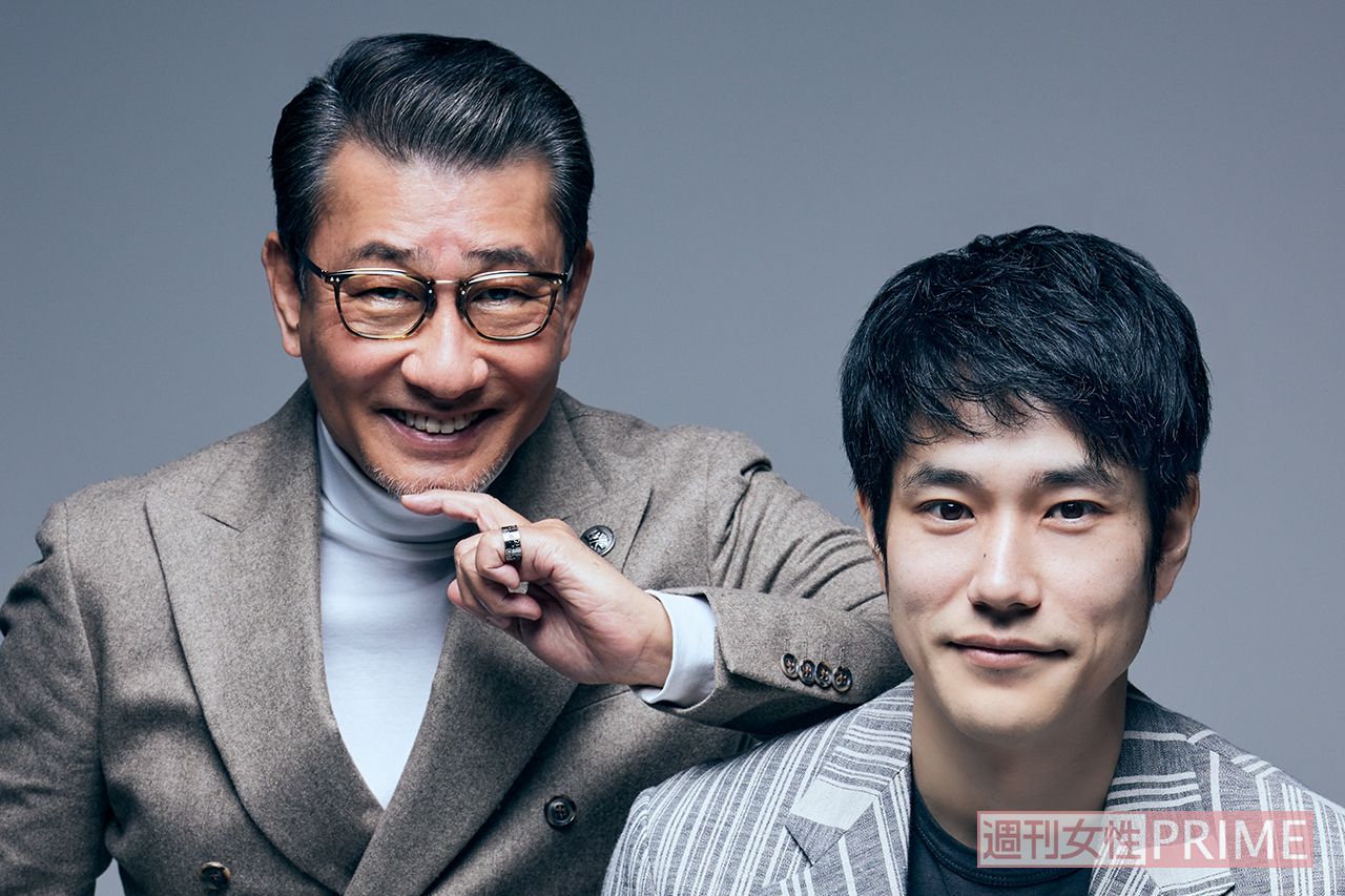 中井貴一・松山ケンイチ　撮影／廣瀬靖士