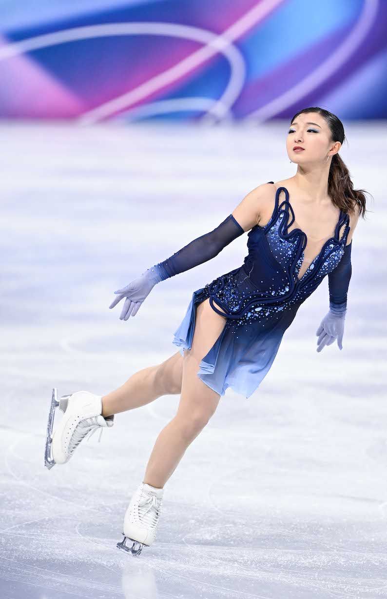 ミラノ・コルティナ五輪フィギュアスケート団体のショートで圧巻の演技を見せた坂本花織（撮影／JMPA）