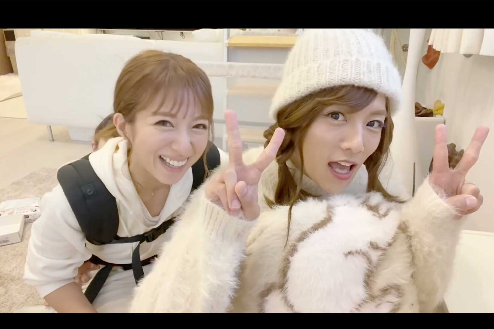 2020年1月に《【女装】旦那に辻ちゃんメイクをしてみた》と題した動画を公開した辻希美＆杉浦太陽夫妻（YouTube『たぁのんちゃんネル』より）