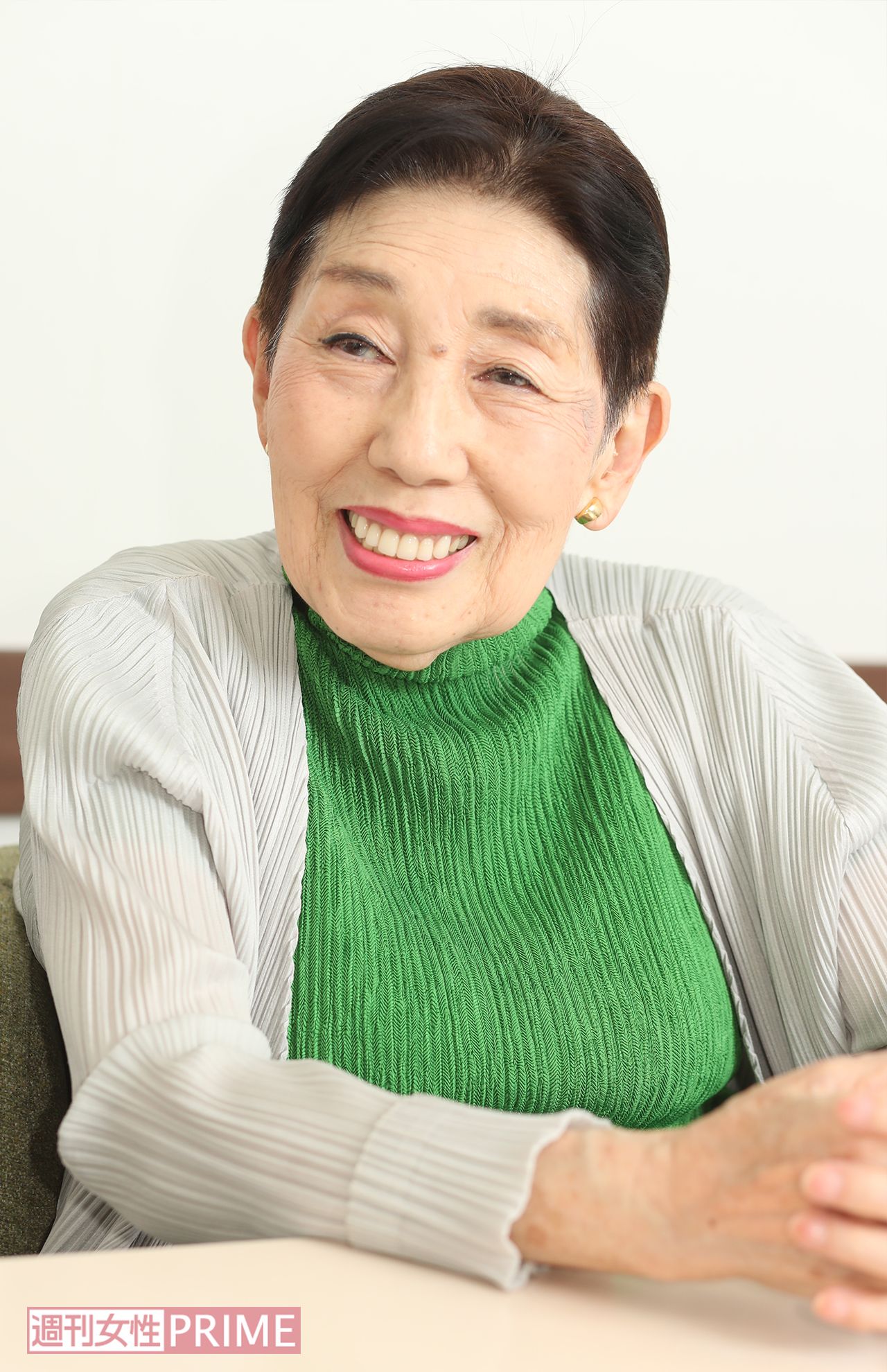 好きなロックのライブでは、最前列で手すりにつかまり短髪ながらヘッドバンギングした思い出も　撮影／坂本利幸