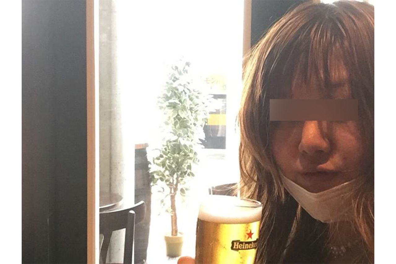 小山麻代容疑者（SNSより）