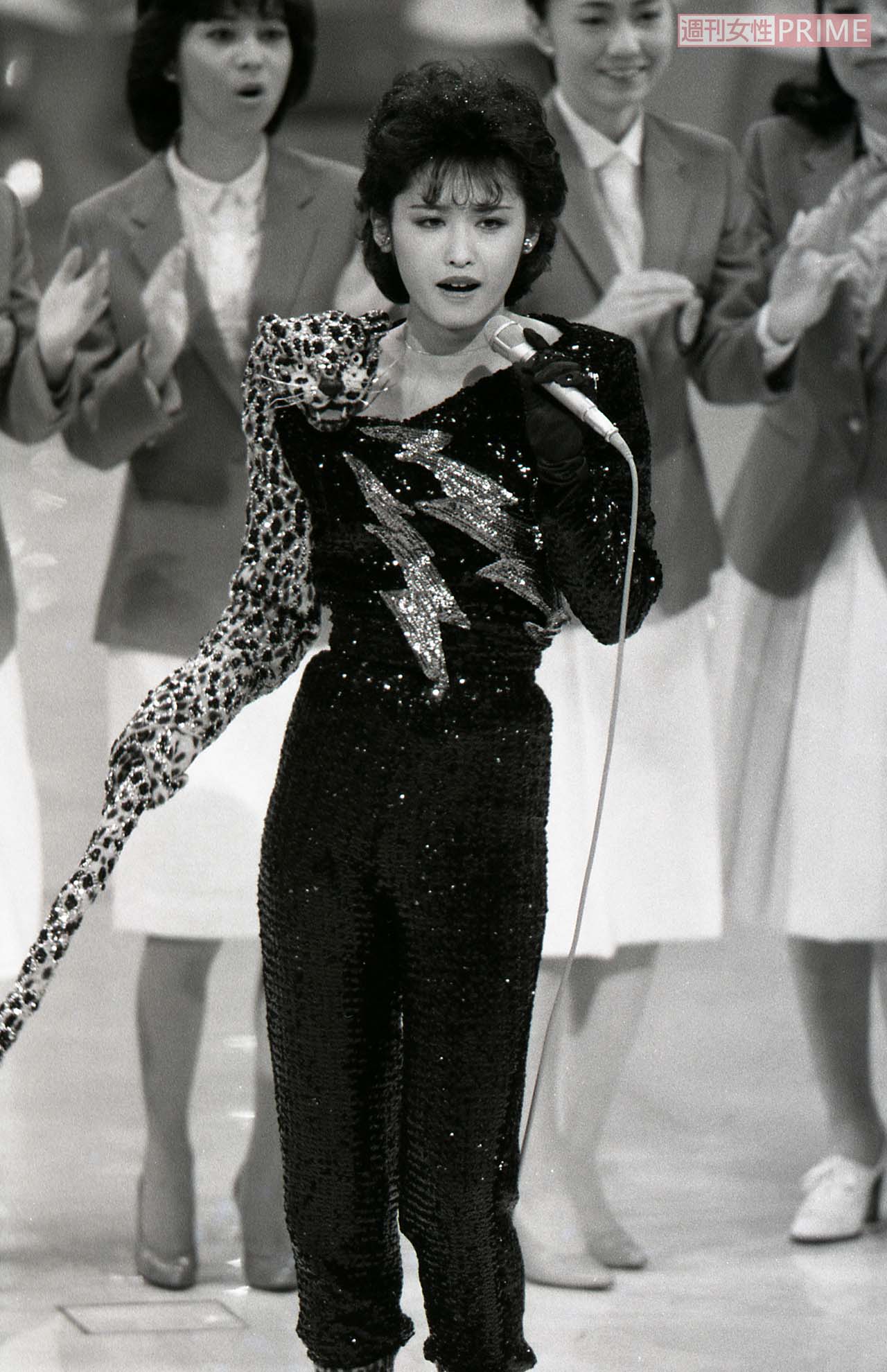 アイドル歌手時代の三原じゅん子（1982年）