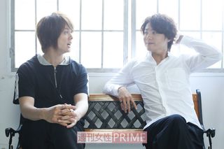 浦井健治、平方元基　撮影／森田晃博