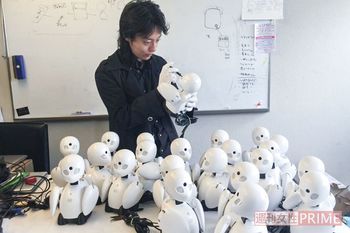 「一緒にいる気がするかどうか」にこだわったオリヒメ。表情は「能面」からヒントを得たという