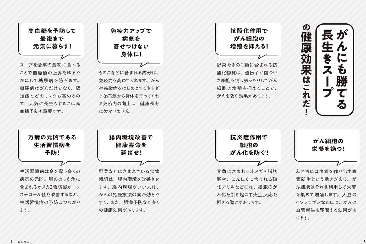 書籍『がんにも勝てる長生きスープ』より