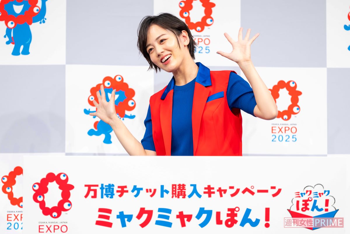 万博のスペシャルサポーターに就任した女優・伊原六花
