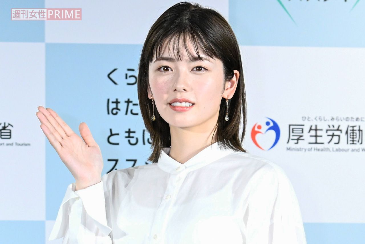 2023年、厚生労働省「働き改革PRイベント」に出席した小芝風花