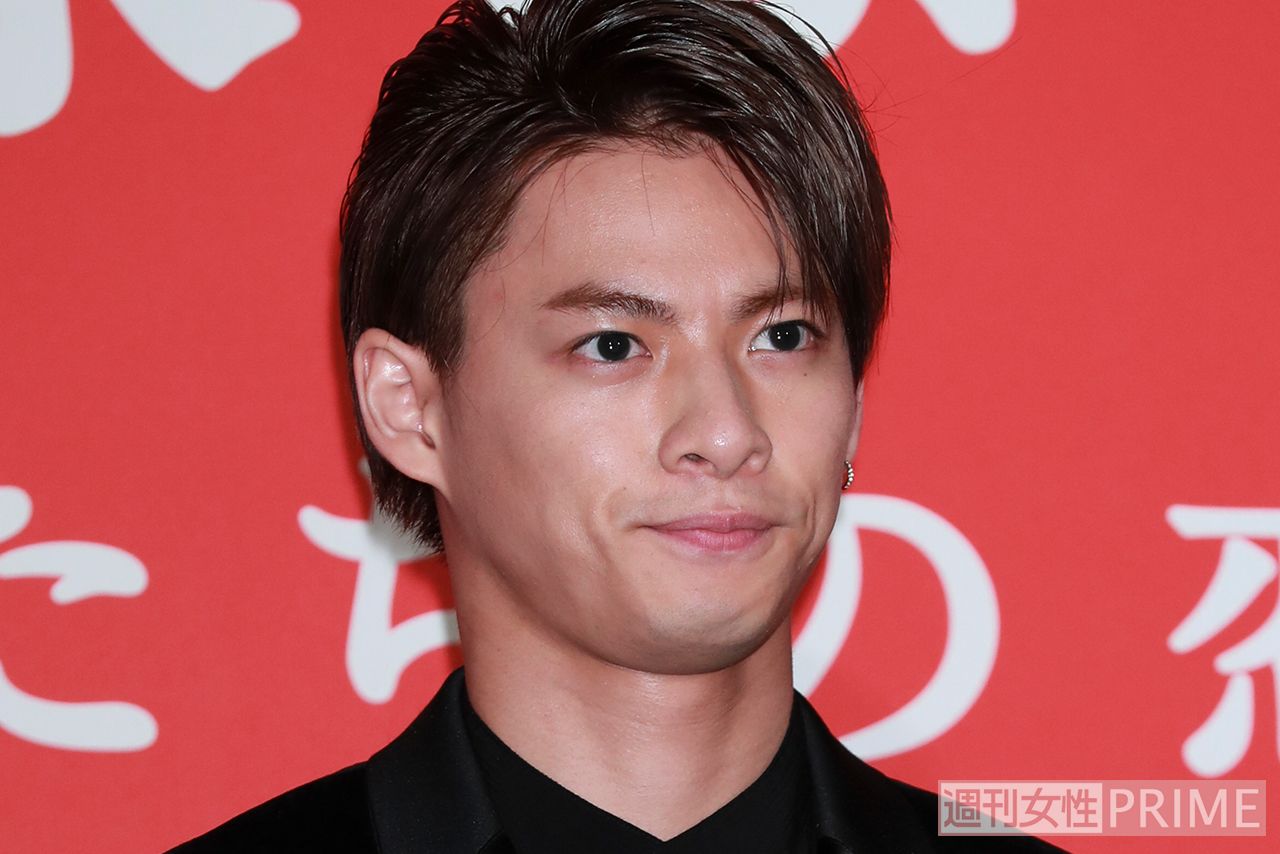 King&Princeの平野紫耀、映画『かぐや様は告らせたい』完成披露舞台挨拶（'19年8月7日）