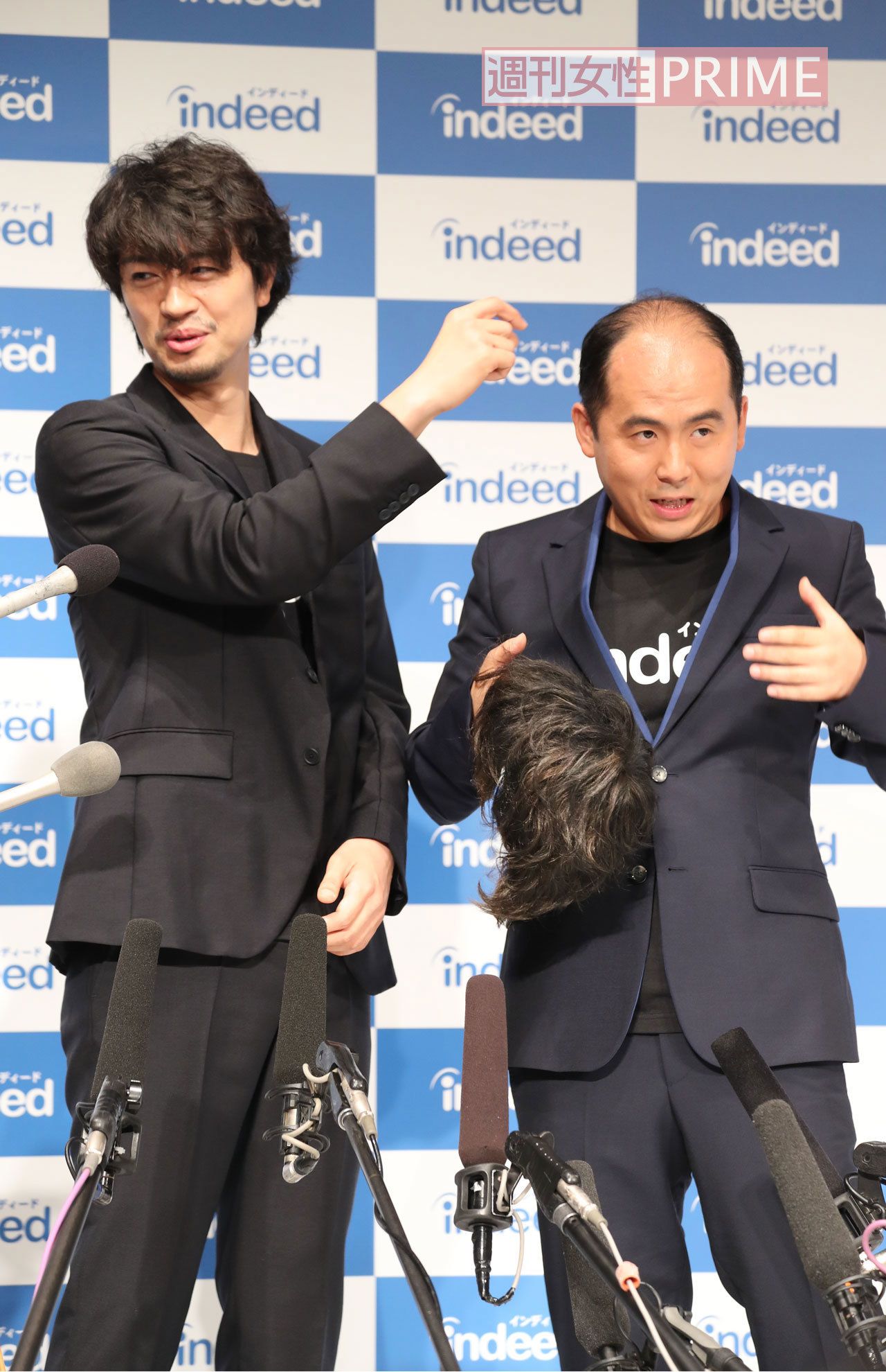 カツラのキツさに耐えられず、いつもの姿に戻った斎藤司は「西遊記の孫悟空って、こんな気持ちなんだなって（笑）」撮影／坂本利幸