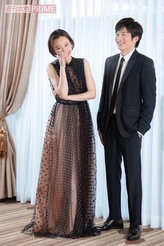 木村佳乃、田中圭　撮影／佐藤靖彦