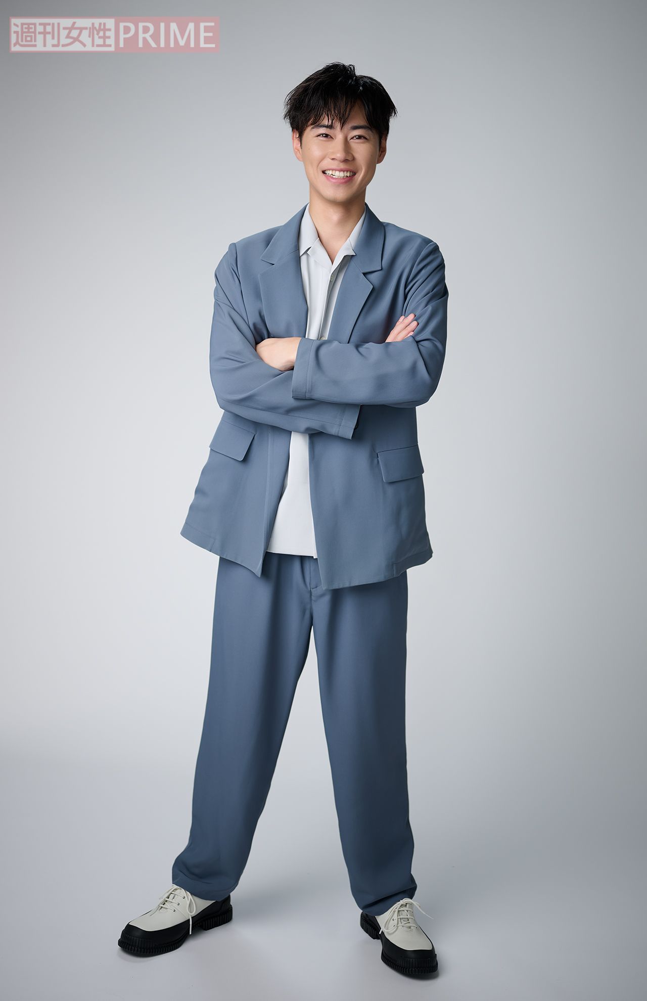 戸塚純貴　撮影／渡邉智裕　ヘアメイク／中島康平（UNVICIOUS）　スタイリング／鬼塚美代子（アンジュ）