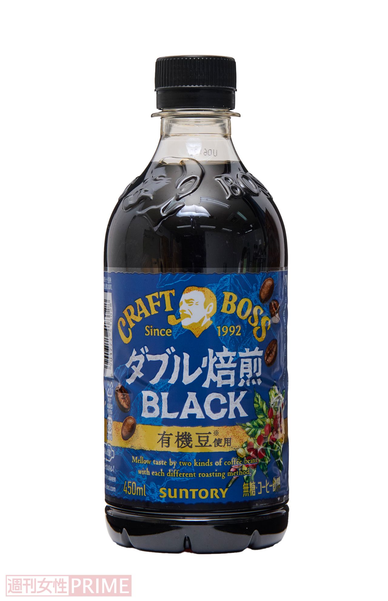 CRAFT BOSS ダブル焙煎 BLACK／サントリーフーズ　撮影／山田智絵
