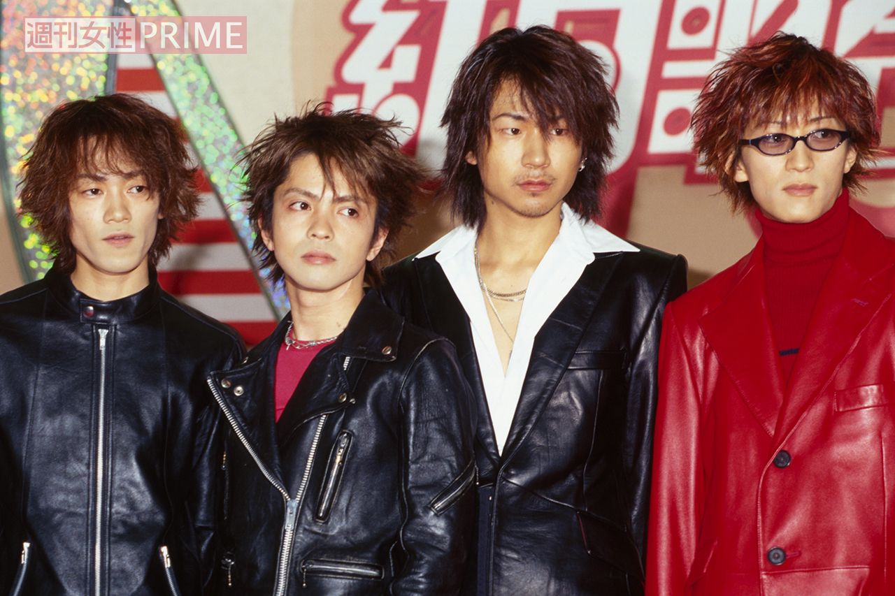 第49回NHK紅白歌合戦に初出演したL'Arc〜en〜Ciel（1998年）