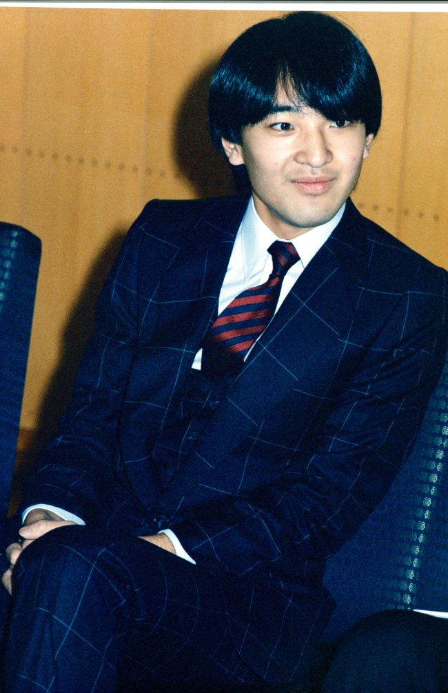 秋篠宮さま（当時は礼宮さま）の成年を迎えるにあたっての記者会見（1985年11月29日）写真/宮内庁