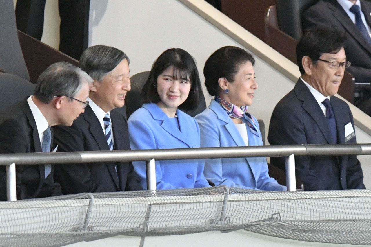 《2026年3月WBC》東京ドームでWBCを初観戦された愛子さま（写真／JMPA）