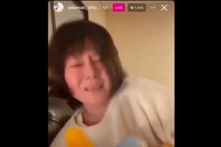 『だれかtoなかい』の放送時間に被せるようにインスタで生配信を行って「（テレビを）観るなよ」と、まさかの呼びかけをしていた真木よう子（本人のインスタグラムより）