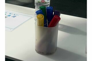 メッセージボードは“嵐色”で描かれた（Xより）