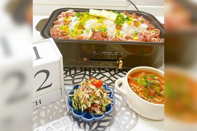 ホットプレートなら調理の時短ができ、疲れているときも、外食の誘惑を抑えることができる