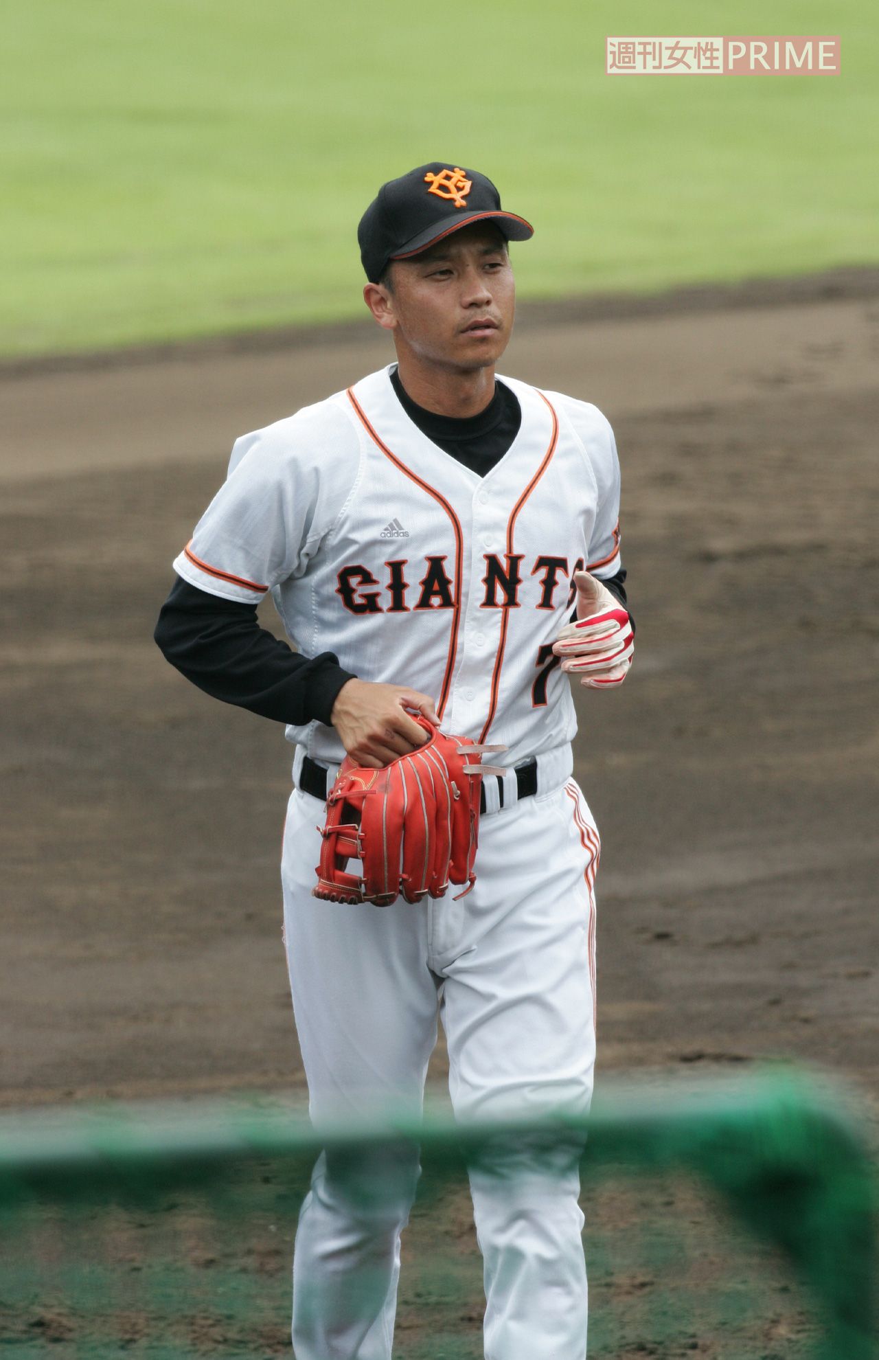 2008年の不倫騒動後、読売ジャイアンツ球場で“復帰“した二岡智宏