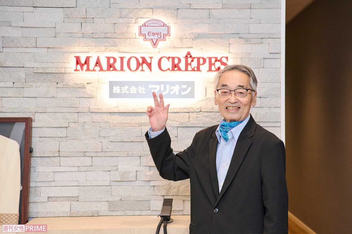 マリオンクレープ創業者、岸伊和男さん
