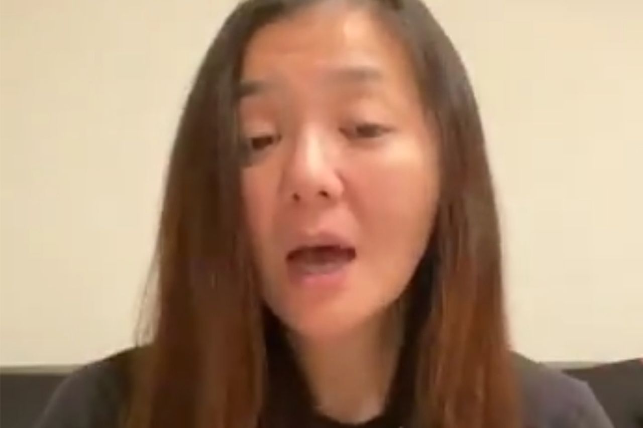 動画で悲痛な胸の内を訴える華原朋美（YouTubeより）