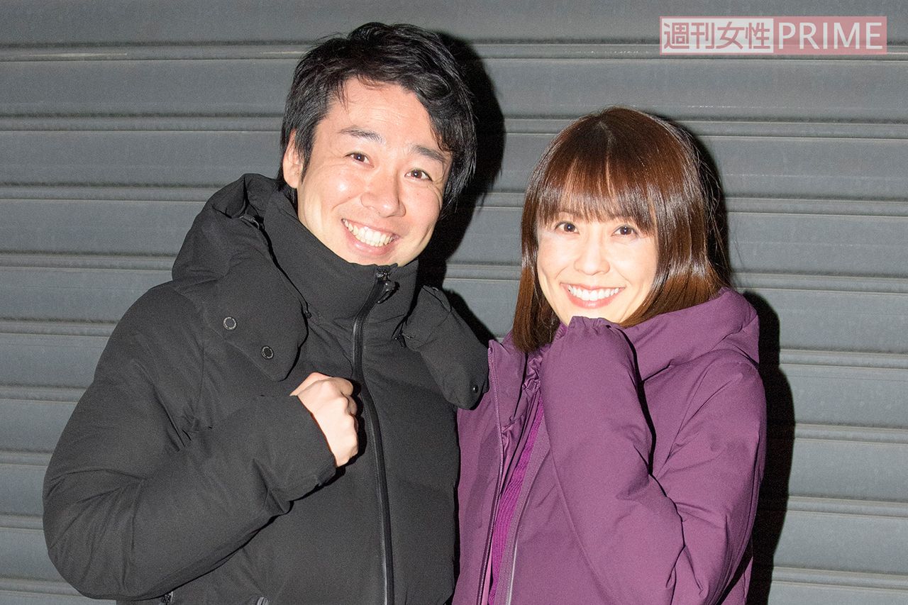 2018年の直撃時、ラブラブぶりを見せつけていた小林麻耶と夫でスピリチュアル整体師の國光吟氏