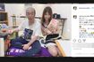 志村けんさんと奥村美香(インスタグラムより)