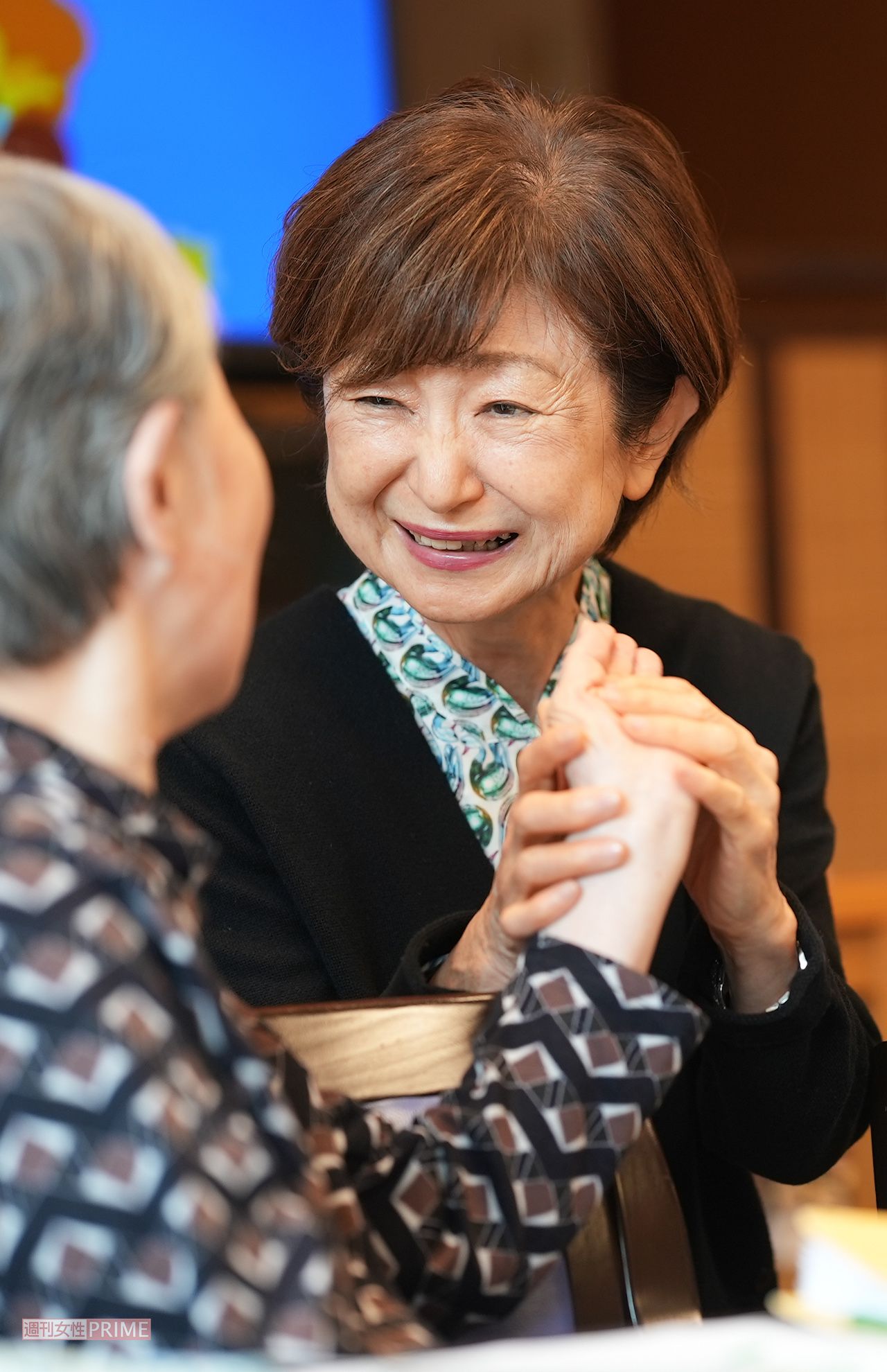 介護施設を運営してきた中で、老いを「恐れる」人と「楽しむ」人の違いに気がついたという上野利惠子さん