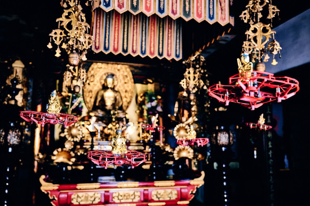 ドローン仏（龍岸寺公式サイトより）