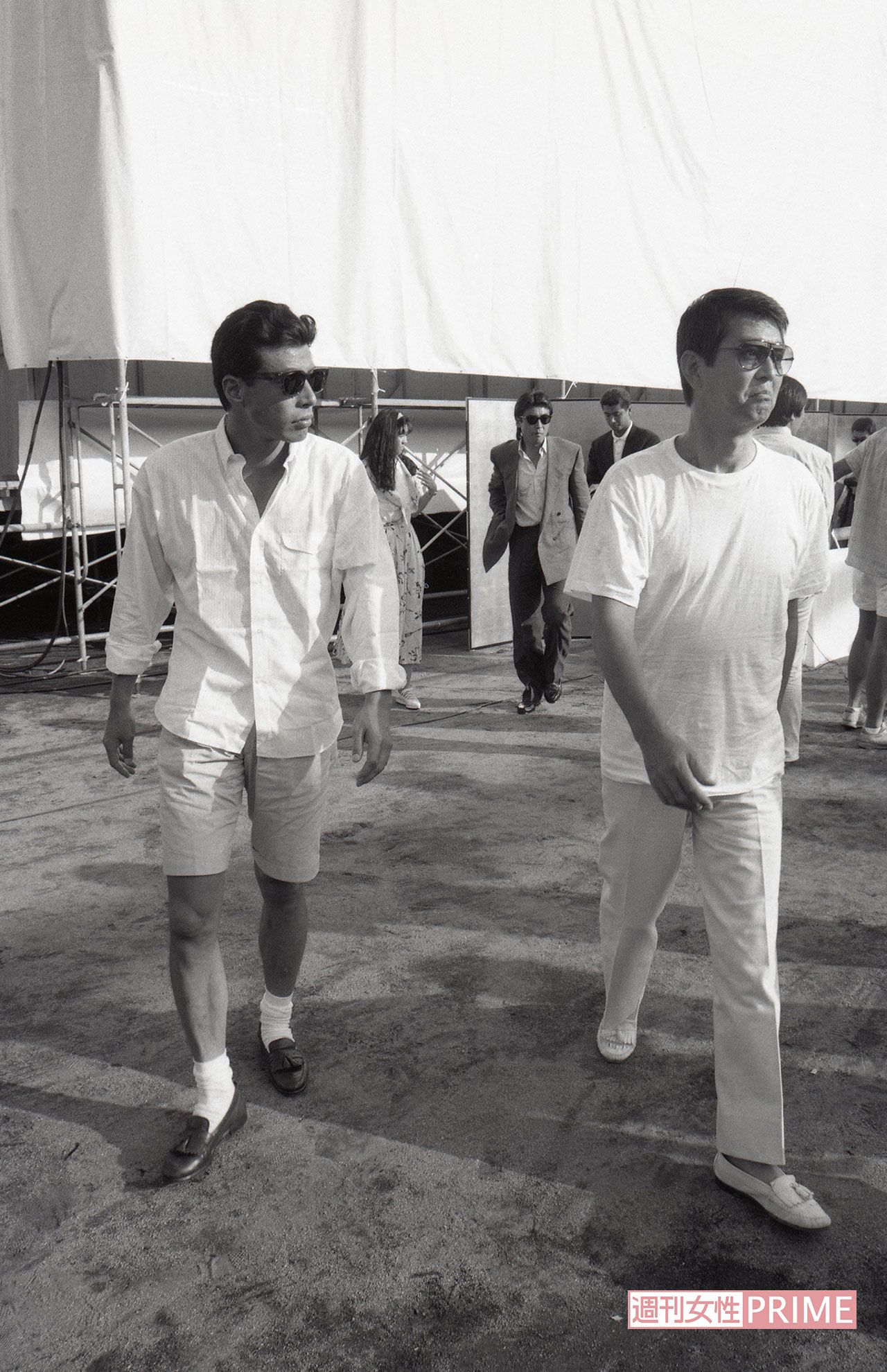 1989年テレビ朝日系ドラマ『ゴリラ』ロケ