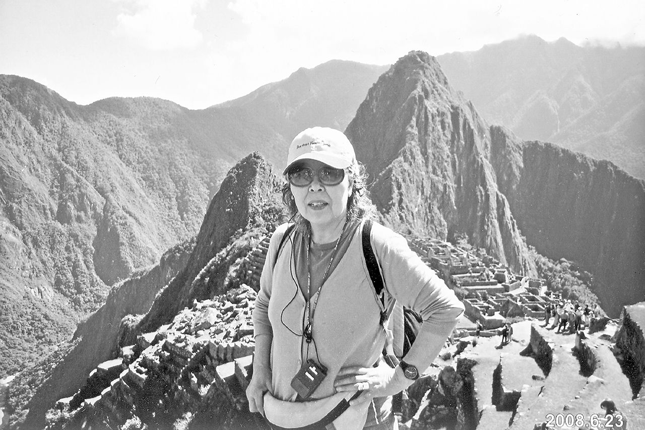 2008年、マチュピチュを訪れた