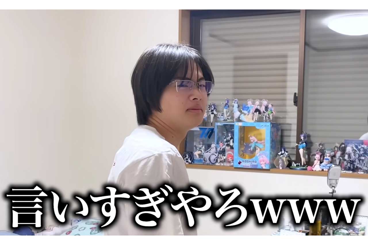 琉ちゃろ部屋には無数のキャラクターのフィギュアが（母・ちいめろの公式YouTubeより）