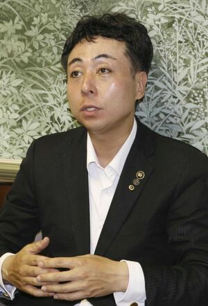 大阪・交野市の山本景市長（共同通信）