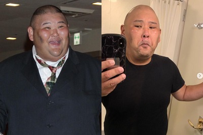 安田大サーカスHIRO、10年前（左・2011年）と今（今年9月・本人インスタグラムより）の衝撃ビフォー・アフター