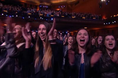 『ＡＧＴ』ではアクロバットも披露し、観客を熱狂させた（番組公式ユーチューブより)