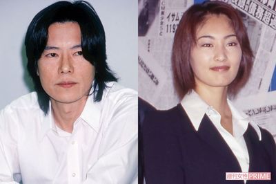 『愛していると言ってくれ』（'95年）に出演した豊川悦司、常盤貴子